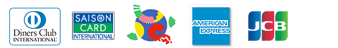 DinnersClub,SAISON,OCS,AMERICAN EXPRESS,JCB
